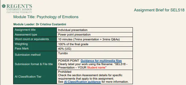 SEL518 Psychology of Emotions Summative Assessment Learning Outcomes Assessed Communication (MLO5) Communicate effectively, both orally and in writing, concepts concerning emotion in multicultural and international settings within virtual